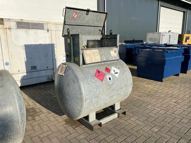 Opslagtank dieseltank Rietberg 1000 liter Dieseltank Gegalvaniseerd IBC met keuring !: afbeelding 15