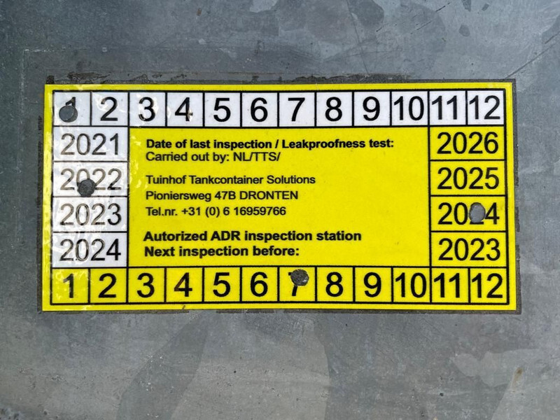 Opslagtank dieseltank Rietberg 1000 liter Dieseltank Gegalvaniseerd IBC met keuring !: afbeelding 9