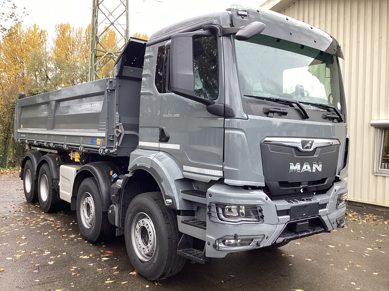 MAN TGS 35.480 8×4 BB - Kipper vrachtwagen: afbeelding 2 MAN TGS 35.480 8×4 BB - Kipper vrachtwagen: afbeelding 2