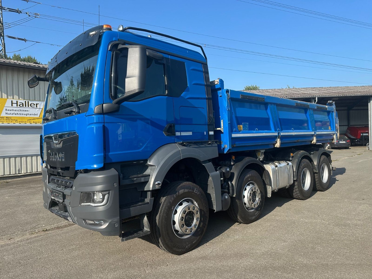 MAN TGS 35.510 8x4 BB Meiller Stahl Bordmatik Pritar - Kipper vrachtwagen: afbeelding 2 MAN TGS 35.510 8x4 BB Meiller Stahl Bordmatik Pritar - Kipper vrachtwagen: afbeelding 2