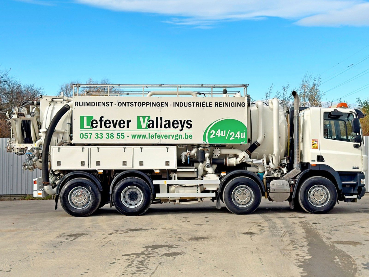 DAF CF 85.410 * Saug und Spülwagen +FUNK - Vacuümwagen: afbeelding 3 DAF CF 85.410 * Saug und Spülwagen +FUNK - Vacuümwagen: afbeelding 3