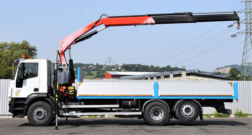 Iveco Stralis 310 PRITSCHE 7,05m +KRAN +FUNK - Kraanwagen: afbeelding 5 Iveco Stralis 310 PRITSCHE 7,05m +KRAN +FUNK - Kraanwagen: afbeelding 5