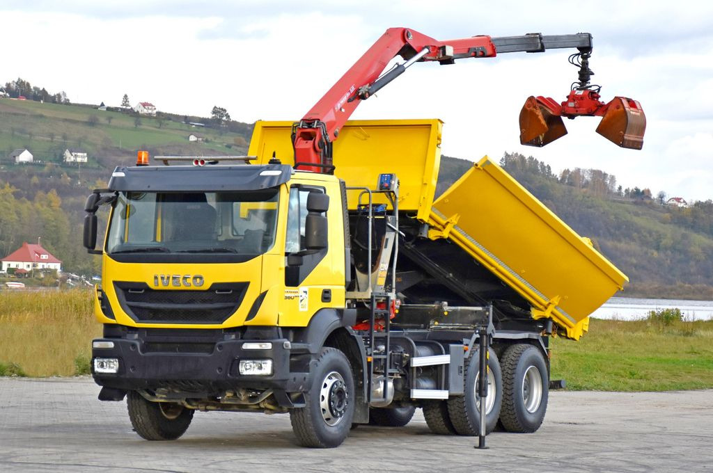 Iveco TRAKKER 360 * Kipper 4,90m* KRAN/FUNK*6x4 - Kraanwagen, Kipper vrachtwagen: afbeelding 3 Iveco TRAKKER 360 * Kipper 4,90m* KRAN/FUNK*6x4 - Kraanwagen, Kipper vrachtwagen: afbeelding 3
