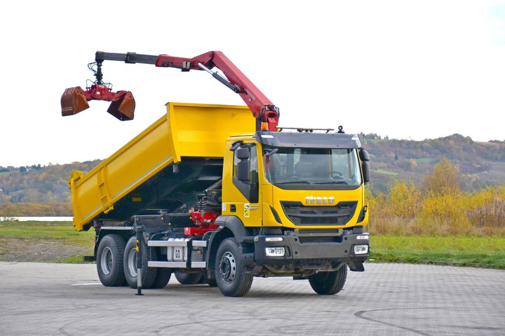 Iveco TRAKKER 360 * Kipper 4,90m* KRAN/FUNK*6x4 - Kraanwagen, Kipper vrachtwagen: afbeelding 2 Iveco TRAKKER 360 * Kipper 4,90m* KRAN/FUNK*6x4 - Kraanwagen, Kipper vrachtwagen: afbeelding 2