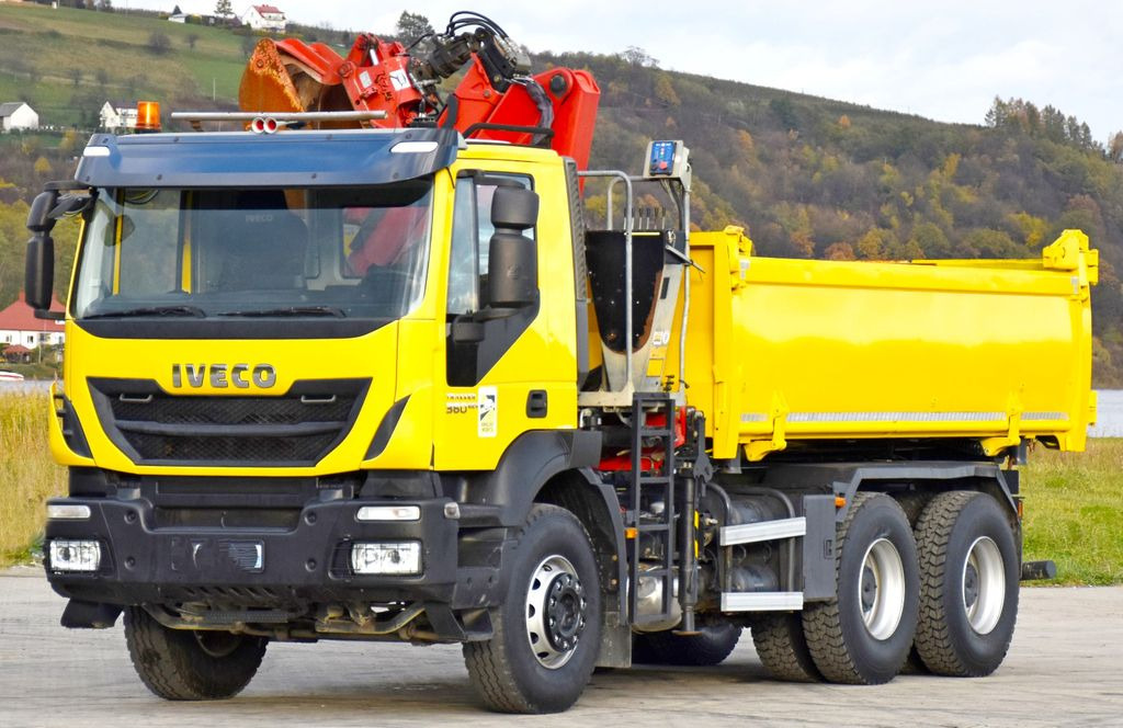 Iveco TRAKKER 360 * Kipper 4,90m* KRAN/FUNK*6x4 - Kipper vrachtwagen, Kraanwagen: afbeelding 5 Iveco TRAKKER 360 * Kipper 4,90m* KRAN/FUNK*6x4 - Kipper vrachtwagen, Kraanwagen: afbeelding 5