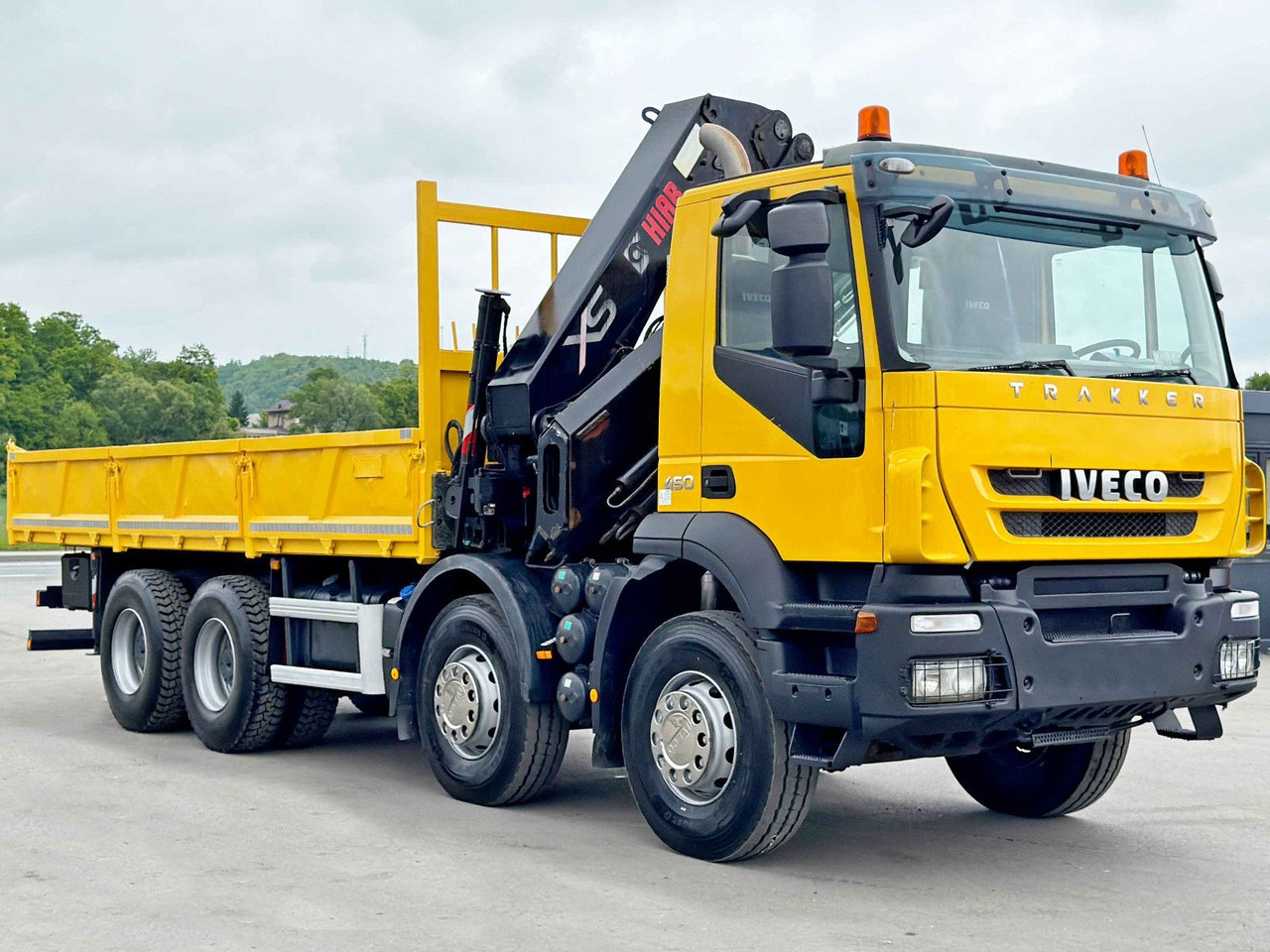 Iveco TRAKKER 450* HIAB 377 EP-4 HIPRO/FUNK/ 8x4 - Kraanwagen: afbeelding 4 Iveco TRAKKER 450* HIAB 377 EP-4 HIPRO/FUNK/ 8x4 - Kraanwagen: afbeelding 4