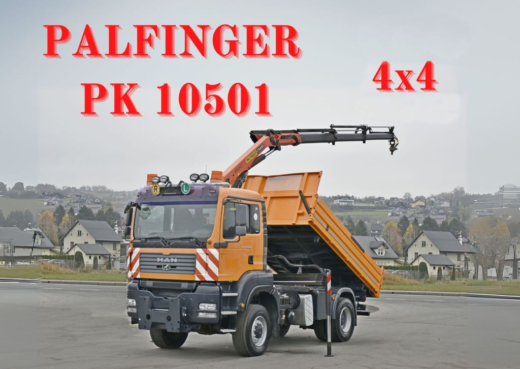 MAN TGA 18.360 * PK 10501 + FUNK *4x4 MAN TGA 18.360 * PK 10501 + FUNK *4x4 - Kraanwagen, Kipper vrachtwagen: afbeelding 1 MAN TGA 18.360 * PK 10501 + FUNK *4x4 MAN TGA 18.360 * PK 10501 + FUNK *4x4 - Kraanwagen, Kipper vrachtwagen: afbeelding 1