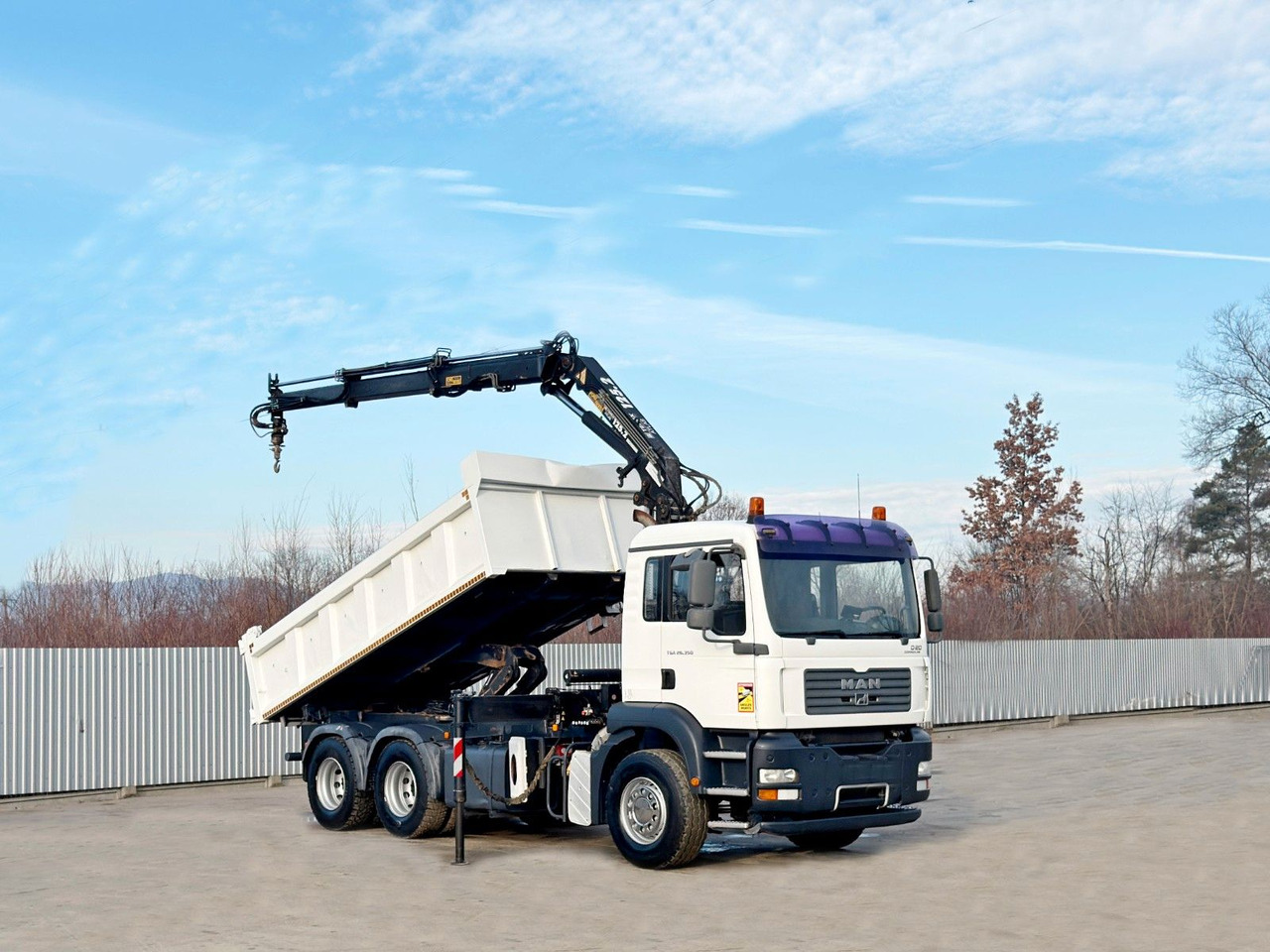 MAN TGA 26.350 * KIPPER 4,90m + TEREX ATLAS * 6x4 * - Kraanwagen: afbeelding 2 MAN TGA 26.350 * KIPPER 4,90m + TEREX ATLAS * 6x4 * - Kraanwagen: afbeelding 2