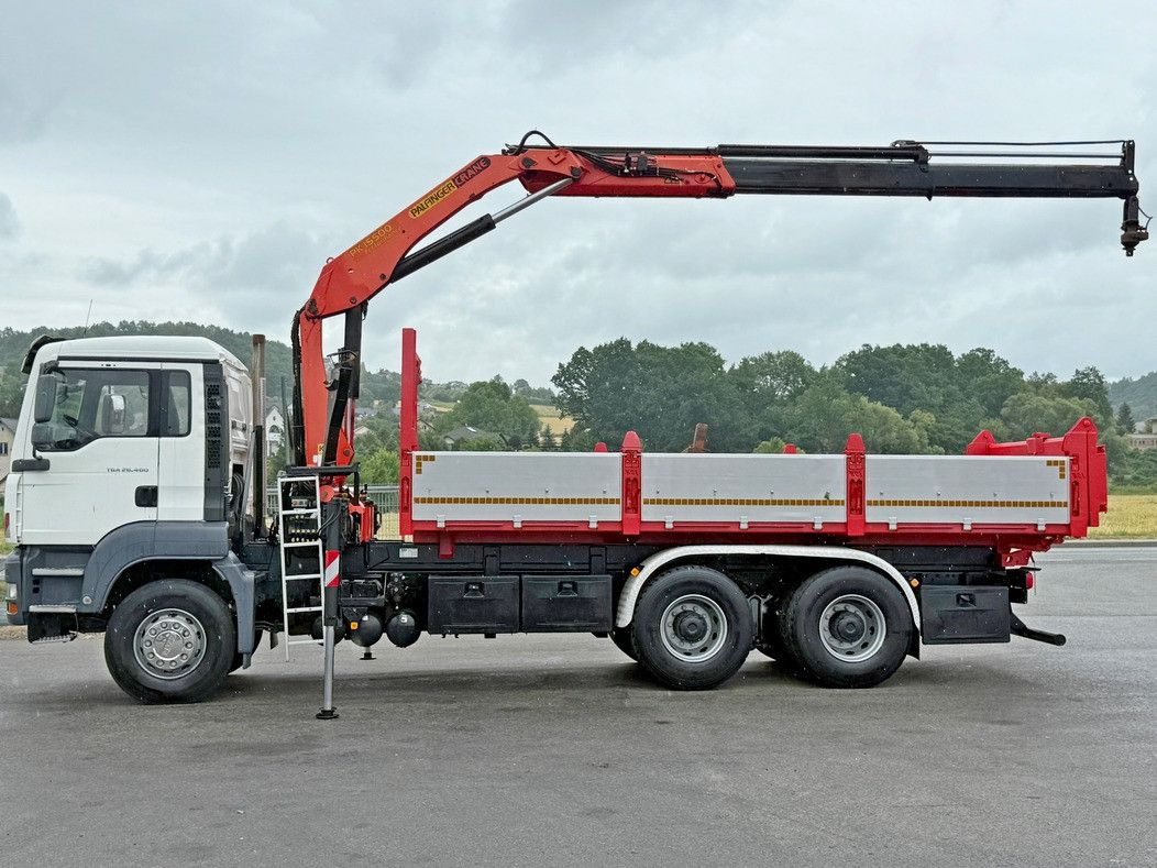 MAN TGA 26.400 * KIPPER 6,00m + PK 15500 * 6x4 * TOP - Kraanwagen: afbeelding 5 MAN TGA 26.400 * KIPPER 6,00m + PK 15500 * 6x4 * TOP - Kraanwagen: afbeelding 5