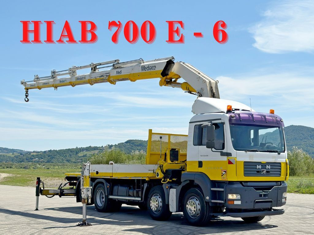 MAN TGA 35.430 * HIAB 700 E - 6 + FUNK* TOPZUSTAND - Kraanwagen: afbeelding 1 MAN TGA 35.430 * HIAB 700 E - 6 + FUNK* TOPZUSTAND - Kraanwagen: afbeelding 1