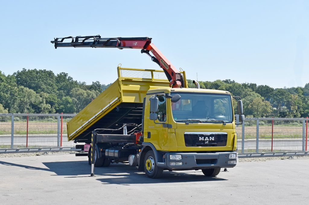 MAN TGL 12.220 Kipper 5,05 m + PK 8501 B *TOPZUSTAND - Kraanwagen, Kipper vrachtwagen: afbeelding 2 MAN TGL 12.220 Kipper 5,05 m + PK 8501 B *TOPZUSTAND - Kraanwagen, Kipper vrachtwagen: afbeelding 2