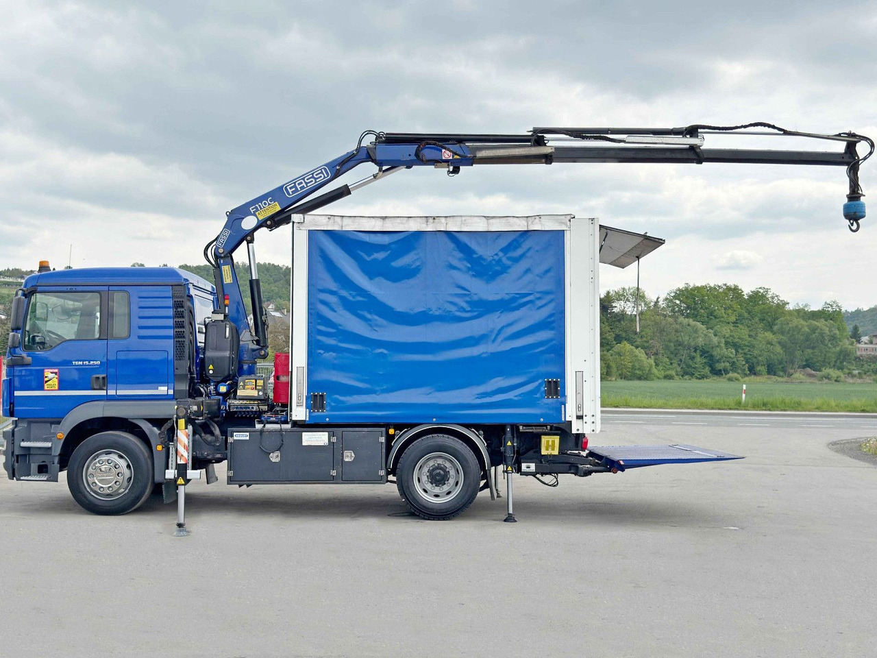 MAN TGM 15.250* FASSI F110A.0.23 * TOPZUSTAND - Kraanwagen: afbeelding 5 MAN TGM 15.250* FASSI F110A.0.23 * TOPZUSTAND - Kraanwagen: afbeelding 5