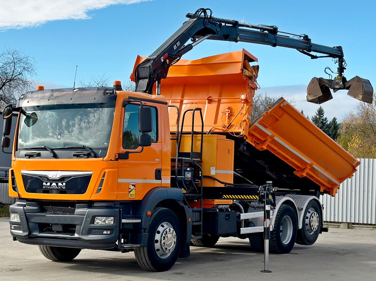 Kraanwagen MAN TGM 26.290* KIPPER 4,60m*HIAB 111 B-3 HIDUO/FUNK: afbeelding 6