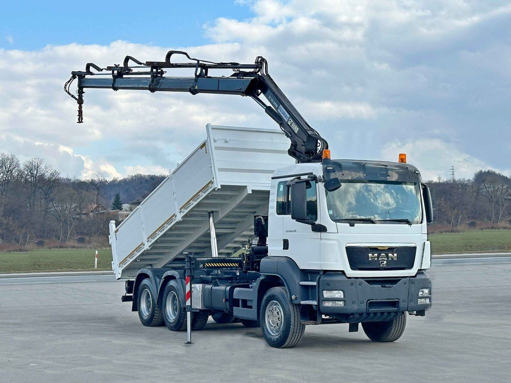 MAN TGS 26.400 * HIAB 166 ES - 3 HIPRO + FUNK * 6x4 - Kipper vrachtwagen, Kraanwagen: afbeelding 2 MAN TGS 26.400 * HIAB 166 ES - 3 HIPRO + FUNK * 6x4 - Kipper vrachtwagen, Kraanwagen: afbeelding 2
