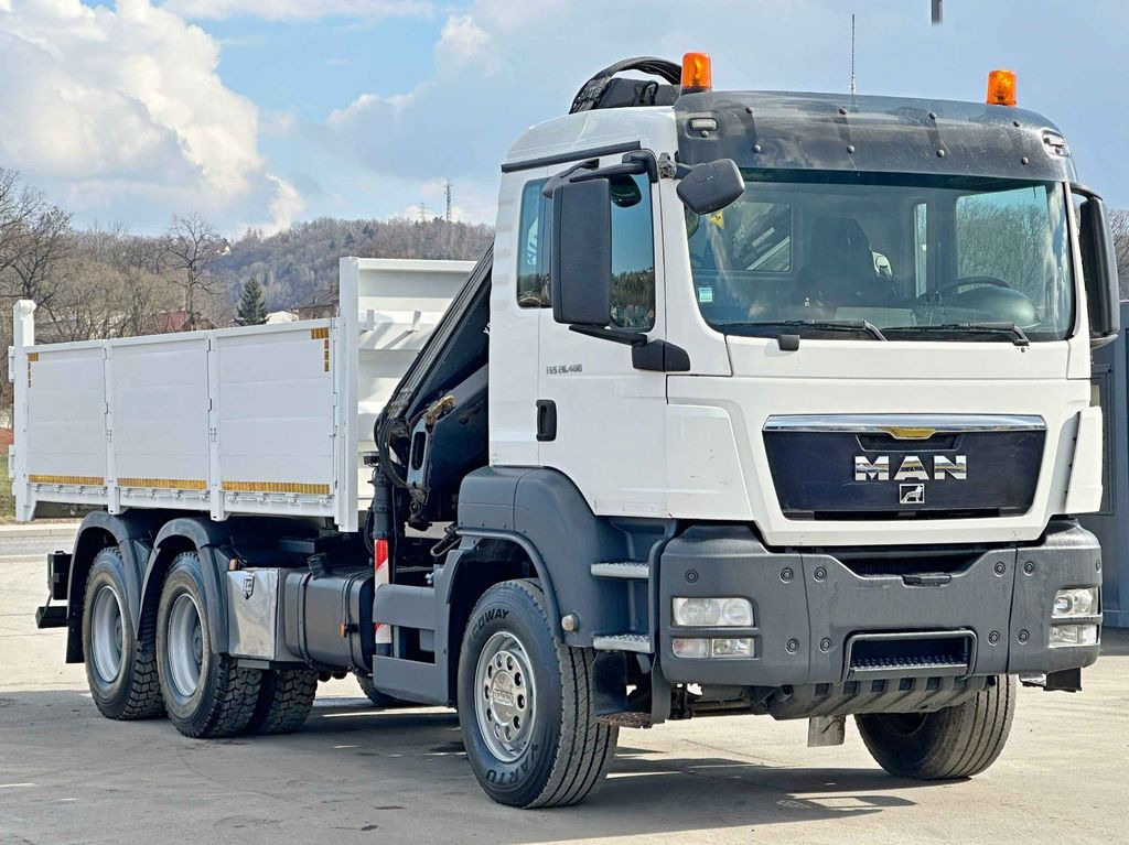 MAN TGS 26.400 * HIAB 166 ES - 3 HIPRO + FUNK * 6x4 - Kraanwagen, Kipper vrachtwagen: afbeelding 3 MAN TGS 26.400 * HIAB 166 ES - 3 HIPRO + FUNK * 6x4 - Kraanwagen, Kipper vrachtwagen: afbeelding 3