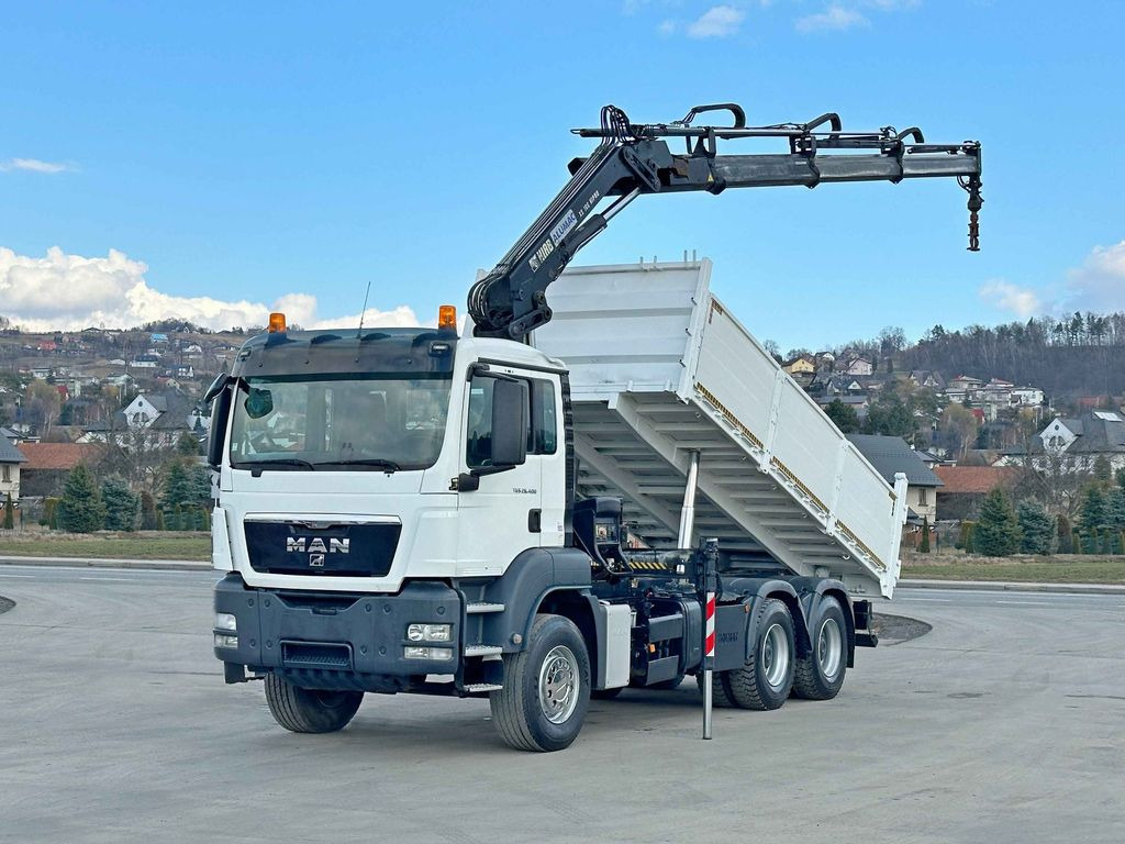MAN TGS 26.400 * HIAB 166 ES - 3 HIPRO + FUNK * 6x4 - Kraanwagen, Kipper vrachtwagen: afbeelding 2 MAN TGS 26.400 * HIAB 166 ES - 3 HIPRO + FUNK * 6x4 - Kraanwagen, Kipper vrachtwagen: afbeelding 2