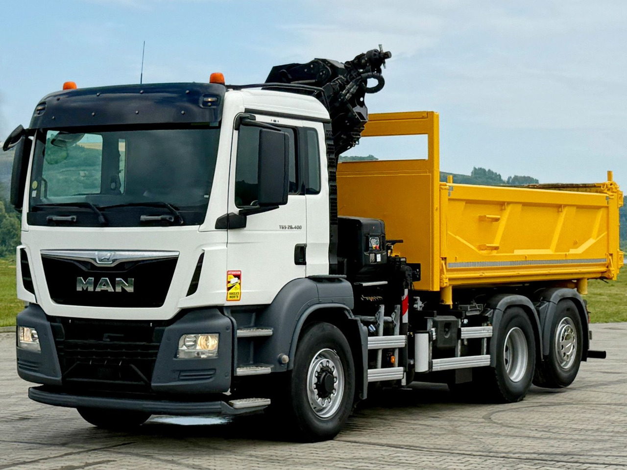 MAN TGS 26.400 * HIAB X-HIDUO 188 E-3 + FUNK * 6x4 - Kraanwagen: afbeelding 5 MAN TGS 26.400 * HIAB X-HIDUO 188 E-3 + FUNK * 6x4 - Kraanwagen: afbeelding 5