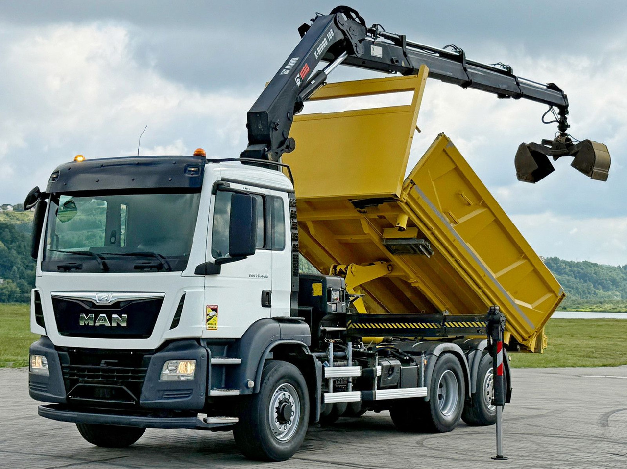 MAN TGS 26.400 * HIAB X-HIDUO 188 E-3 + FUNK * 6x4 - Kraanwagen: afbeelding 3 MAN TGS 26.400 * HIAB X-HIDUO 188 E-3 + FUNK * 6x4 - Kraanwagen: afbeelding 3