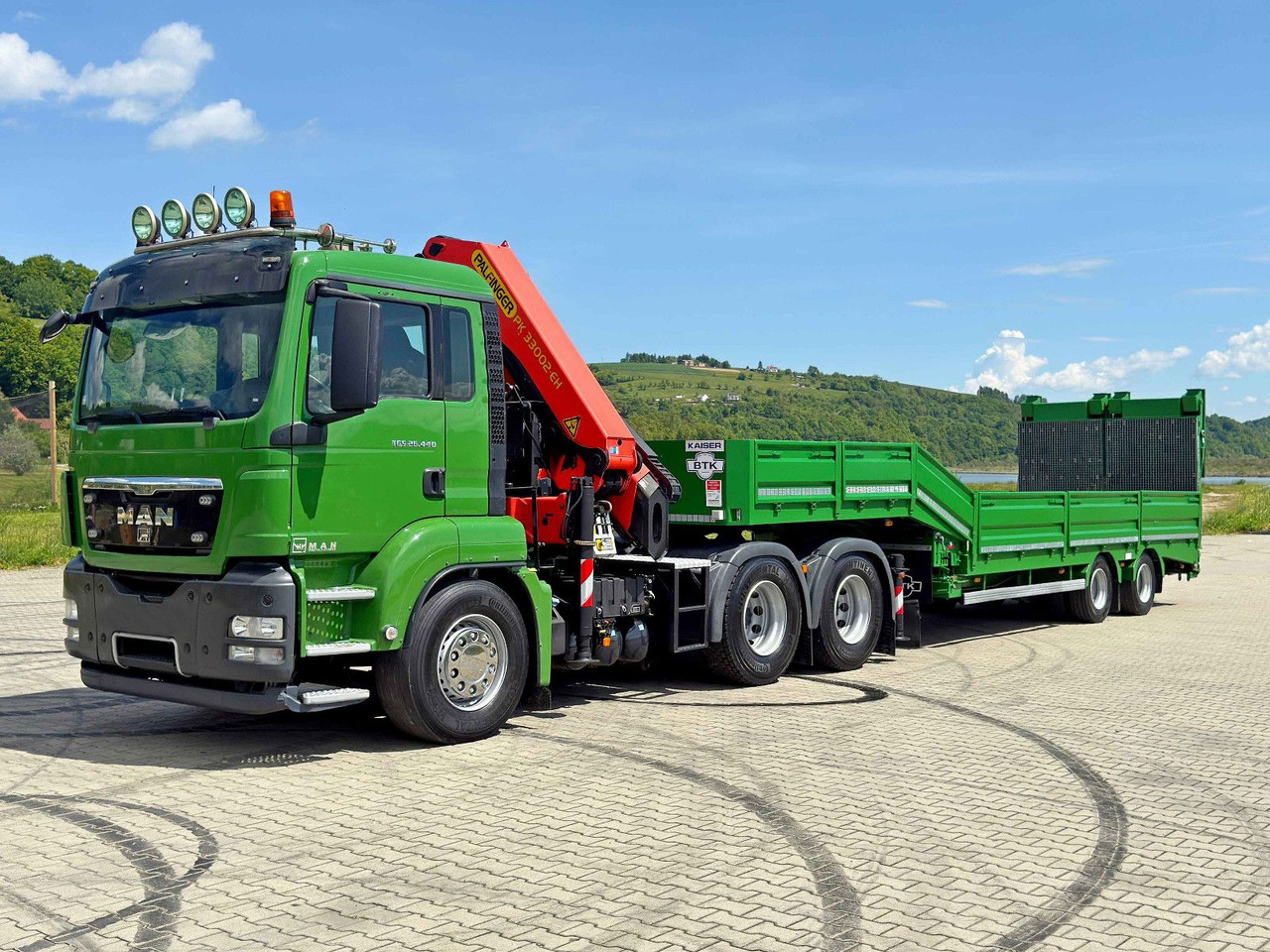 MAN TGS 26.440*Anhänger 10,35m + PK 33002-EH C/FUNK - Kraanwagen: afbeelding 4 MAN TGS 26.440*Anhänger 10,35m + PK 33002-EH C/FUNK - Kraanwagen: afbeelding 4