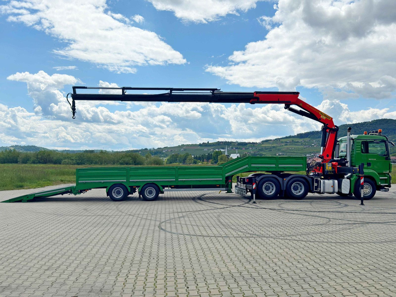MAN TGS 26.440*Anhänger 10,35m + PK 33002-EH C/FUNK - Kraanwagen: afbeelding 5 MAN TGS 26.440*Anhänger 10,35m + PK 33002-EH C/FUNK - Kraanwagen: afbeelding 5