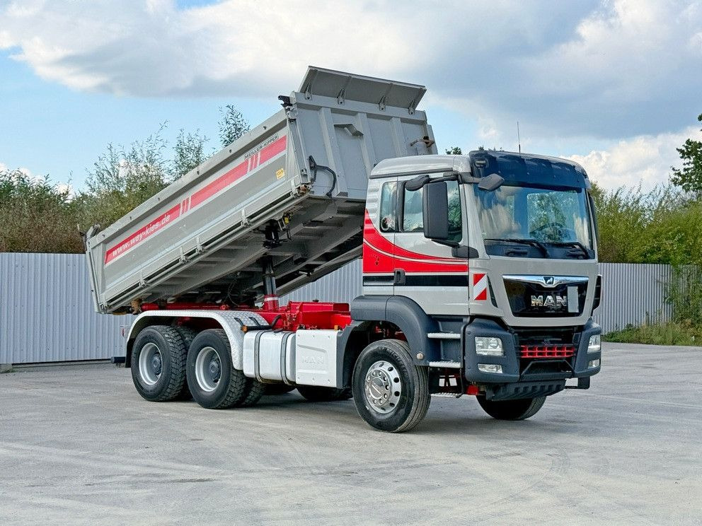 MAN TGS 26.460 * Kipper 4,90m+BORDMATIC * 6x4 * TOP - Kipper vrachtwagen, Kraanwagen: afbeelding 1 MAN TGS 26.460 * Kipper 4,90m+BORDMATIC * 6x4 * TOP - Kipper vrachtwagen, Kraanwagen: afbeelding 1