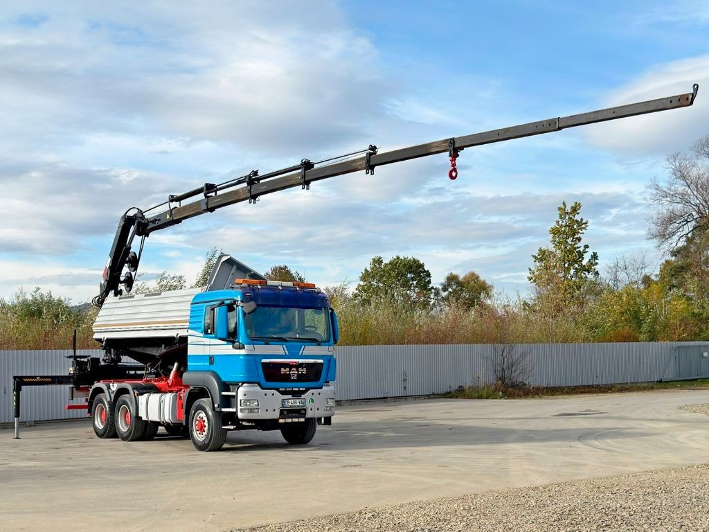 MAN TGS 26.480 * HIAB 220 - C5 + FUNK / 6x6 - Kipper vrachtwagen, Kraanwagen: afbeelding 2 MAN TGS 26.480 * HIAB 220 - C5 + FUNK / 6x6 - Kipper vrachtwagen, Kraanwagen: afbeelding 2