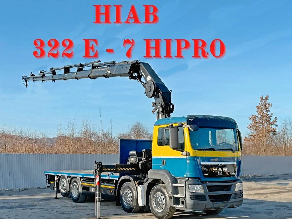 MAN TGS 32.440*Platform 7,20m * HIAB 322 E - 7 HIPRO - Kraanwagen: afbeelding 1 MAN TGS 32.440*Platform 7,20m * HIAB 322 E - 7 HIPRO - Kraanwagen: afbeelding 1