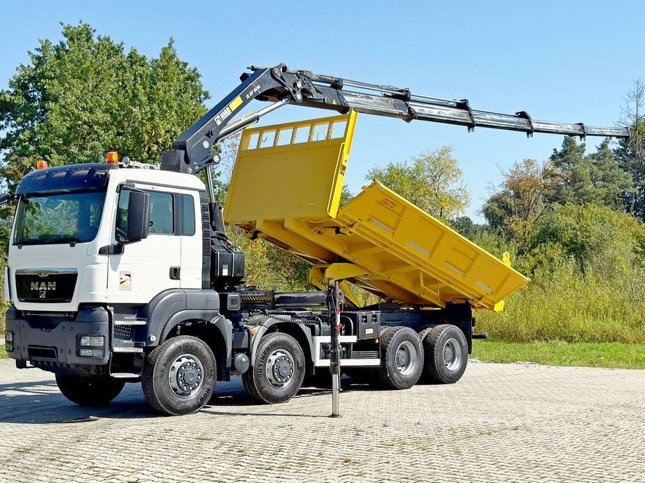 MAN TGS 32.510 * HIAB 288 EP - 5HIDUO/ FUNK * 8x8 - Kraanwagen: afbeelding 3 MAN TGS 32.510 * HIAB 288 EP - 5HIDUO/ FUNK * 8x8 - Kraanwagen: afbeelding 3
