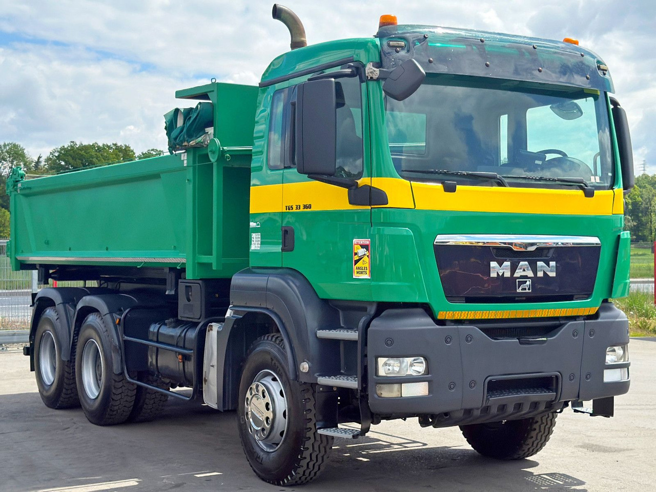 MAN TGS 33.360 * KIPPER 5,10 m / 6x4 * TOPZUSTAND - Kipper vrachtwagen, Kraanwagen: afbeelding 4 MAN TGS 33.360 * KIPPER 5,10 m / 6x4 * TOPZUSTAND - Kipper vrachtwagen, Kraanwagen: afbeelding 4