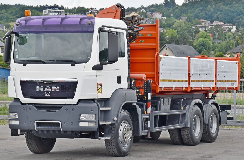MAN TGS 33.360*KIPPER 6,40m *PK 15500 * 6x4 - Kraanwagen, Kipper vrachtwagen: afbeelding 4 MAN TGS 33.360*KIPPER 6,40m *PK 15500 * 6x4 - Kraanwagen, Kipper vrachtwagen: afbeelding 4