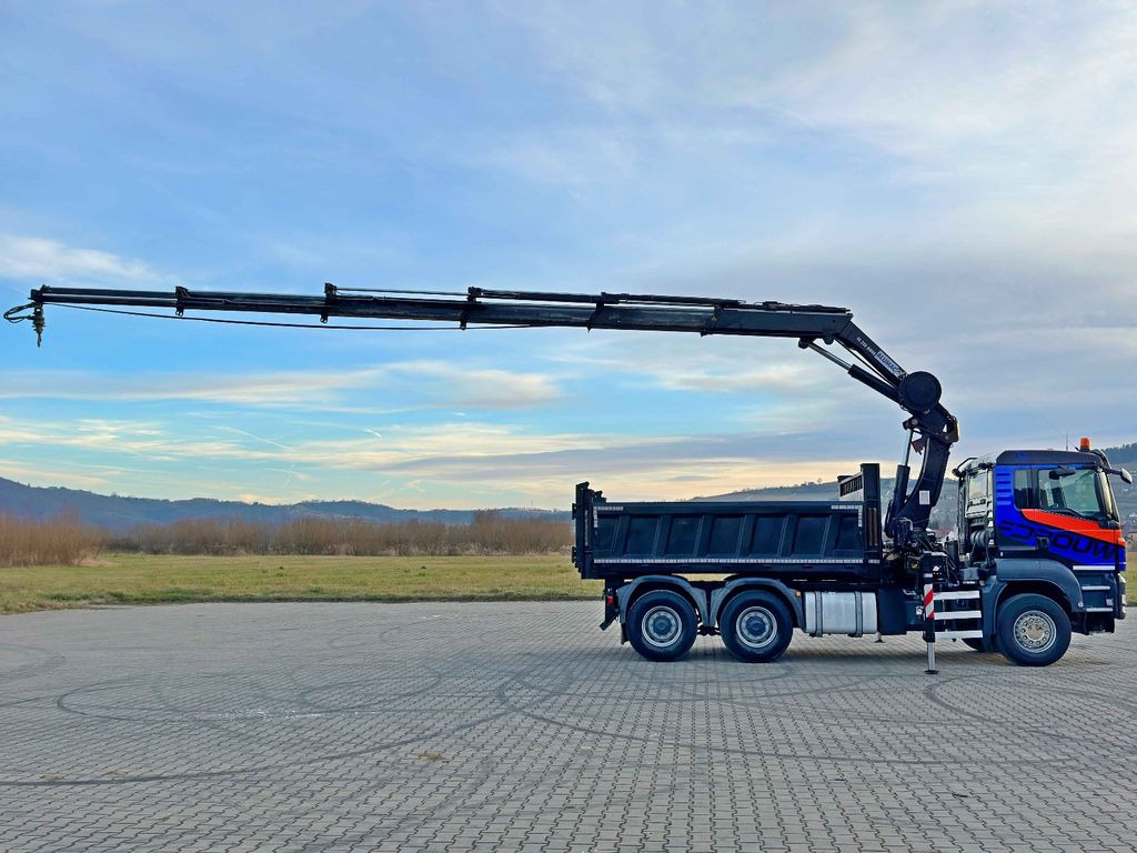 MAN TGS 33.480 * HIAB 288 EP - 4 HIDUO/ FUNK * 6x4 - Kipper vrachtwagen, Kraanwagen: afbeelding 5 MAN TGS 33.480 * HIAB 288 EP - 4 HIDUO/ FUNK * 6x4 - Kipper vrachtwagen, Kraanwagen: afbeelding 5