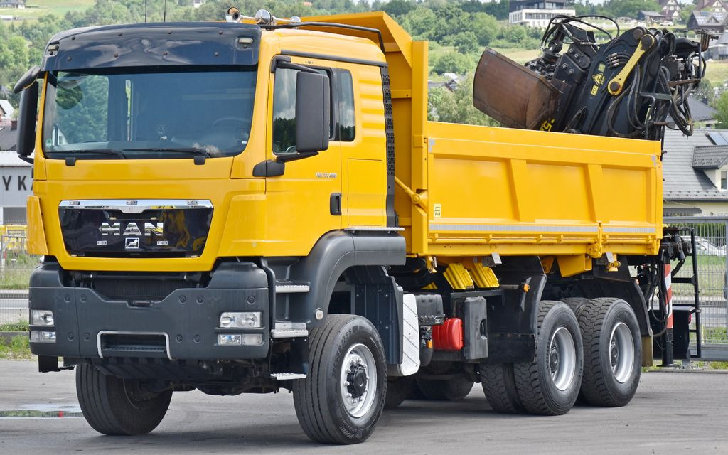 MAN TGS 33.480*KIPPER 5,10m * EPSILON E165Z76* 6x6 - Kraanwagen, Kipper vrachtwagen: afbeelding 5 MAN TGS 33.480*KIPPER 5,10m * EPSILON E165Z76* 6x6 - Kraanwagen, Kipper vrachtwagen: afbeelding 5