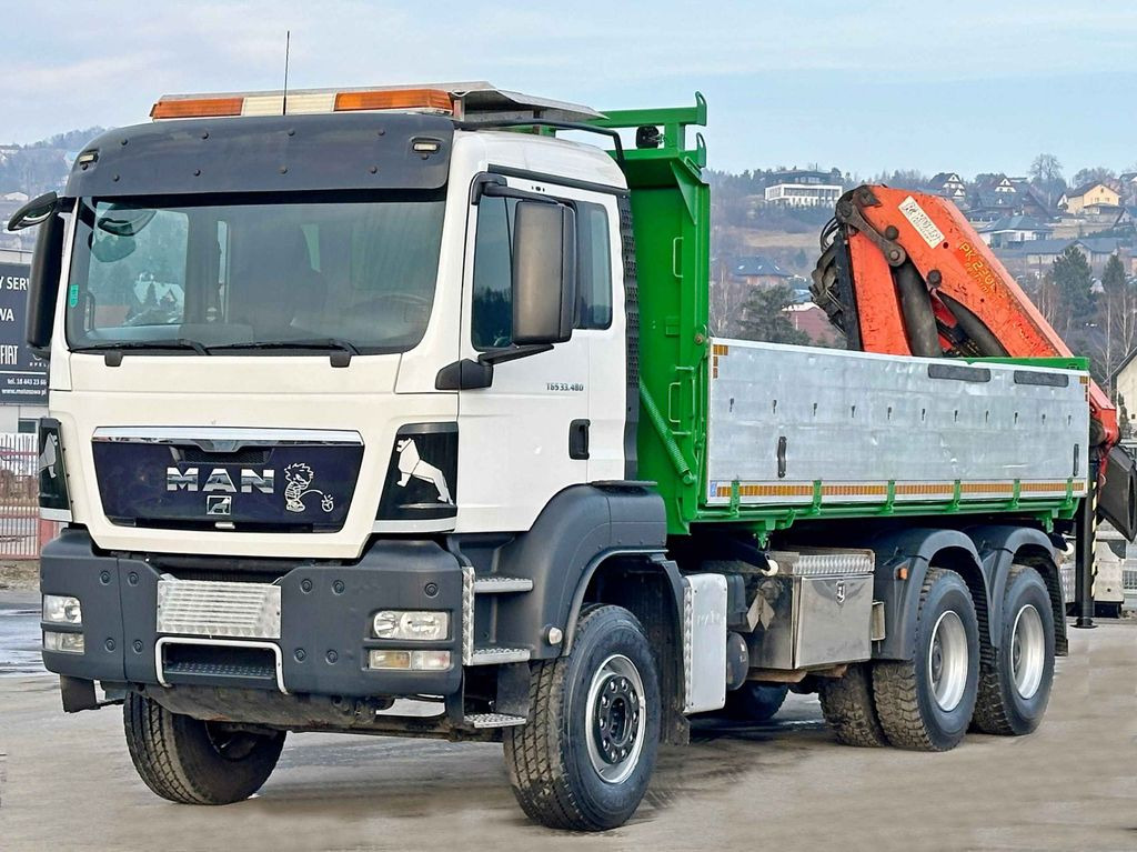 MAN TGS 33.480*KIPPER 5,70m * PK 23002 + FUNK * 6x4 - Kraanwagen, Kipper vrachtwagen: afbeelding 4 MAN TGS 33.480*KIPPER 5,70m * PK 23002 + FUNK * 6x4 - Kraanwagen, Kipper vrachtwagen: afbeelding 4