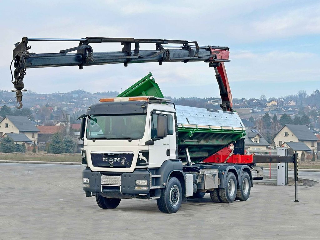 MAN TGS 33.480*KIPPER 5,70m * PK 23002 + FUNK * 6x4 - Kraanwagen, Kipper vrachtwagen: afbeelding 2 MAN TGS 33.480*KIPPER 5,70m * PK 23002 + FUNK * 6x4 - Kraanwagen, Kipper vrachtwagen: afbeelding 2