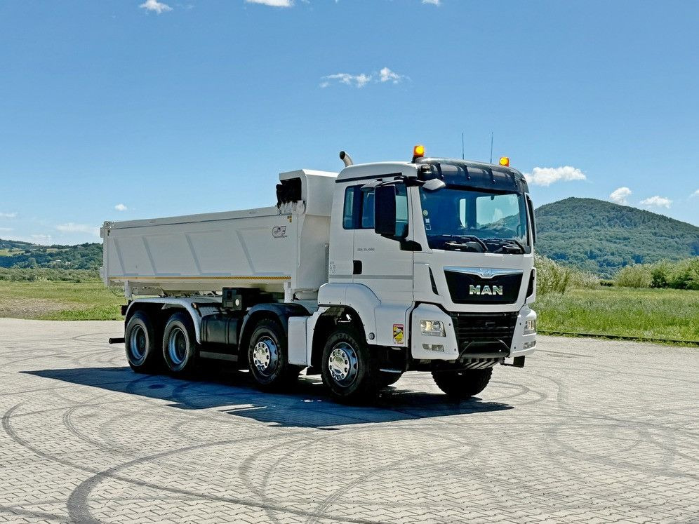MAN TGS 35.400 KIPPER 6,00 m + BORDMATIC * 8x4 - Kipper vrachtwagen: afbeelding 1 MAN TGS 35.400 KIPPER 6,00 m + BORDMATIC * 8x4 - Kipper vrachtwagen: afbeelding 1