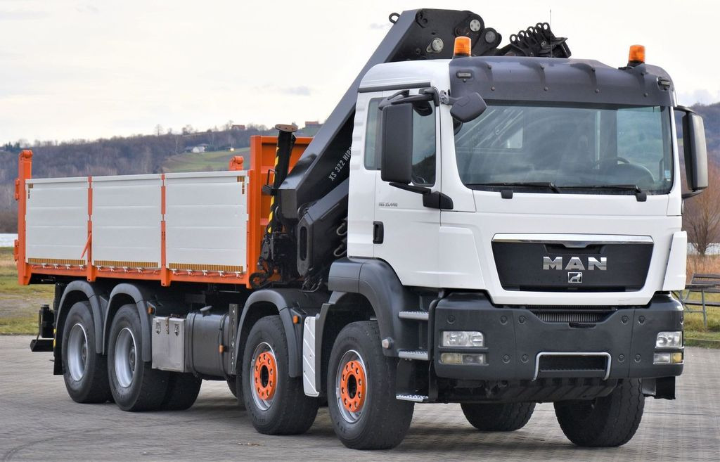 MAN TGS 35.440 * HIAB 322 EP-5HIPRO+FUNK / 8x4! - Kipper vrachtwagen, Kraanwagen: afbeelding 3 MAN TGS 35.440 * HIAB 322 EP-5HIPRO+FUNK / 8x4! - Kipper vrachtwagen, Kraanwagen: afbeelding 3