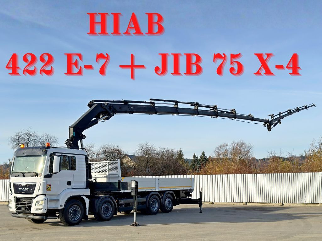 MAN TGS 35.440* HIAB 422 E-7 + JIB 75 X-4 + FUNK - Kraanwagen: afbeelding 1 MAN TGS 35.440* HIAB 422 E-7 + JIB 75 X-4 + FUNK - Kraanwagen: afbeelding 1