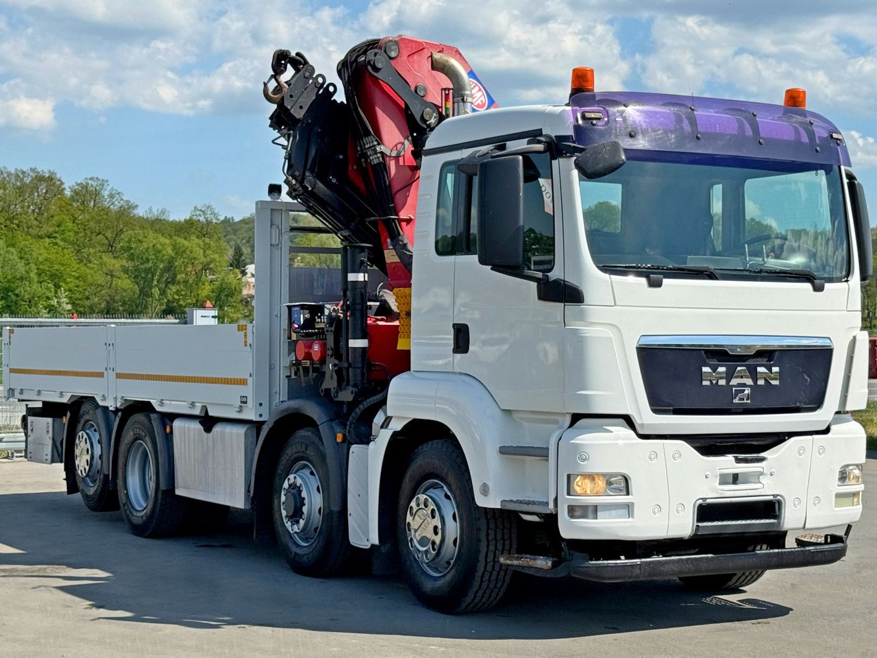 MAN TGS 35.440* KIPPER 6,00m * HMF 4220 K6/FUNK* 8x4 - Kraanwagen: afbeelding 3 MAN TGS 35.440* KIPPER 6,00m * HMF 4220 K6/FUNK* 8x4 - Kraanwagen: afbeelding 3