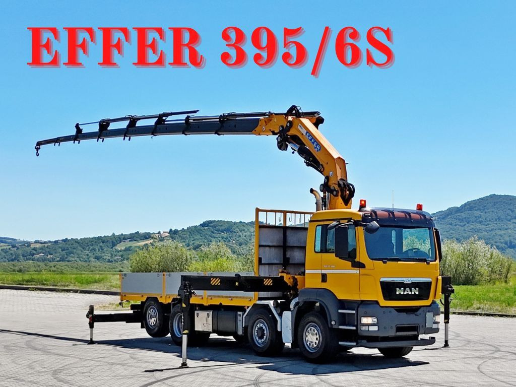 MAN TGS 35.480 * EFFER 395/6S + FUNK / 8x4 - Kraanwagen: afbeelding 1 MAN TGS 35.480 * EFFER 395/6S + FUNK / 8x4 - Kraanwagen: afbeelding 1