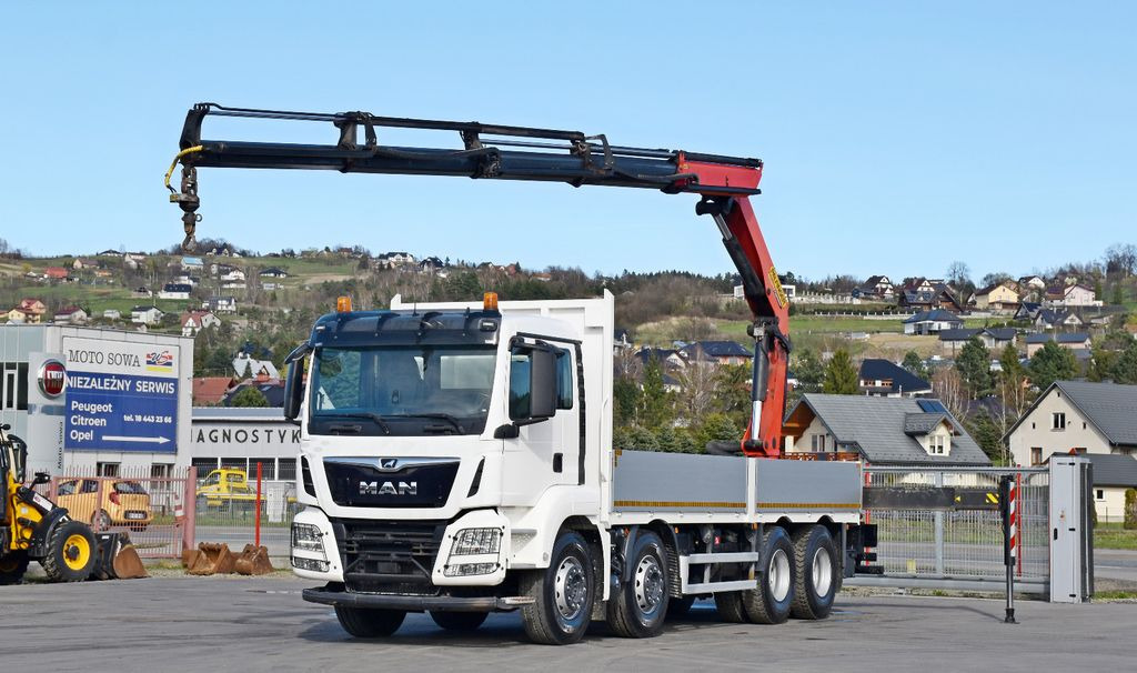 MAN TGS 35.500 * PK 22002 - EH C + FUNK * 8x4 * TOP - Kraanwagen, Vrachtwagen met open laadbak: afbeelding 2 MAN TGS 35.500 * PK 22002 - EH C + FUNK * 8x4 * TOP - Kraanwagen, Vrachtwagen met open laadbak: afbeelding 2