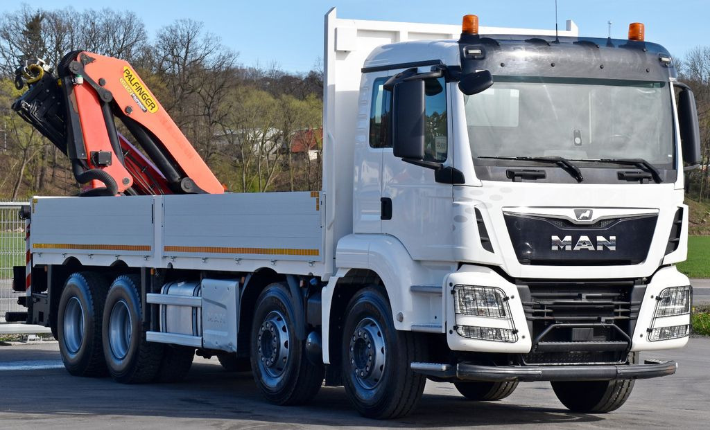 MAN TGS 35.500 * PK 22002 - EH C + FUNK * 8x4 * TOP - Kraanwagen, Vrachtwagen met open laadbak: afbeelding 3 MAN TGS 35.500 * PK 22002 - EH C + FUNK * 8x4 * TOP - Kraanwagen, Vrachtwagen met open laadbak: afbeelding 3