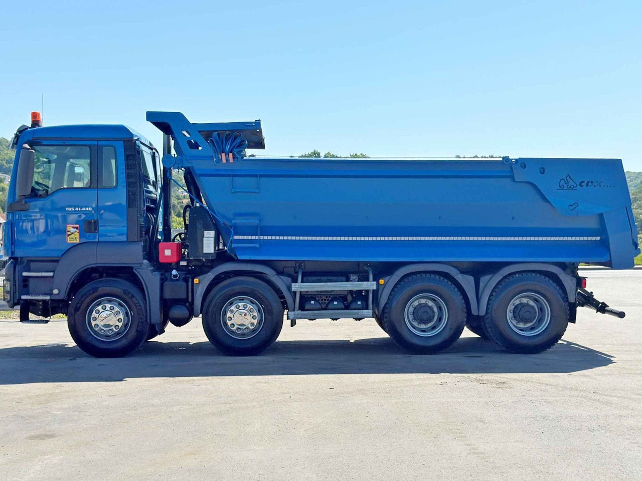 MAN TGS 41.440 * KIPPER * 8x4 * TOPZUSTAND - Kipper vrachtwagen, Kraanwagen: afbeelding 4 MAN TGS 41.440 * KIPPER * 8x4 * TOPZUSTAND - Kipper vrachtwagen, Kraanwagen: afbeelding 4