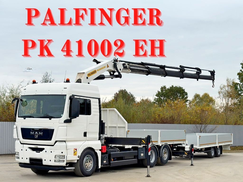 MAN TGX 26.440 * PK 41002-EH + FUNK + Anhänger*TOP - Kraanwagen: afbeelding 1 MAN TGX 26.440 * PK 41002-EH + FUNK + Anhänger*TOP - Kraanwagen: afbeelding 1