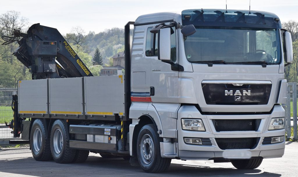 MAN TGX 26.440 Pritsche 6,40 m* PK 29002+FUNK *6x4 - Kraanwagen: afbeelding 3 MAN TGX 26.440 Pritsche 6,40 m* PK 29002+FUNK *6x4 - Kraanwagen: afbeelding 3