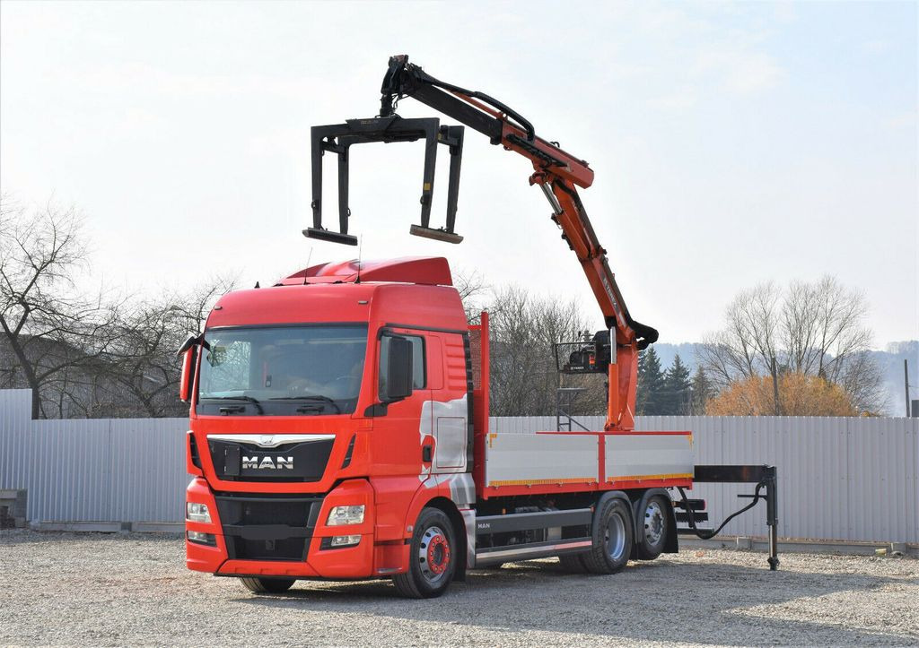 MAN TGX 26.440 Pritsche 6,60 m*TEREX 135.2-A11 - Kraanwagen: afbeelding 2 MAN TGX 26.440 Pritsche 6,60 m*TEREX 135.2-A11 - Kraanwagen: afbeelding 2