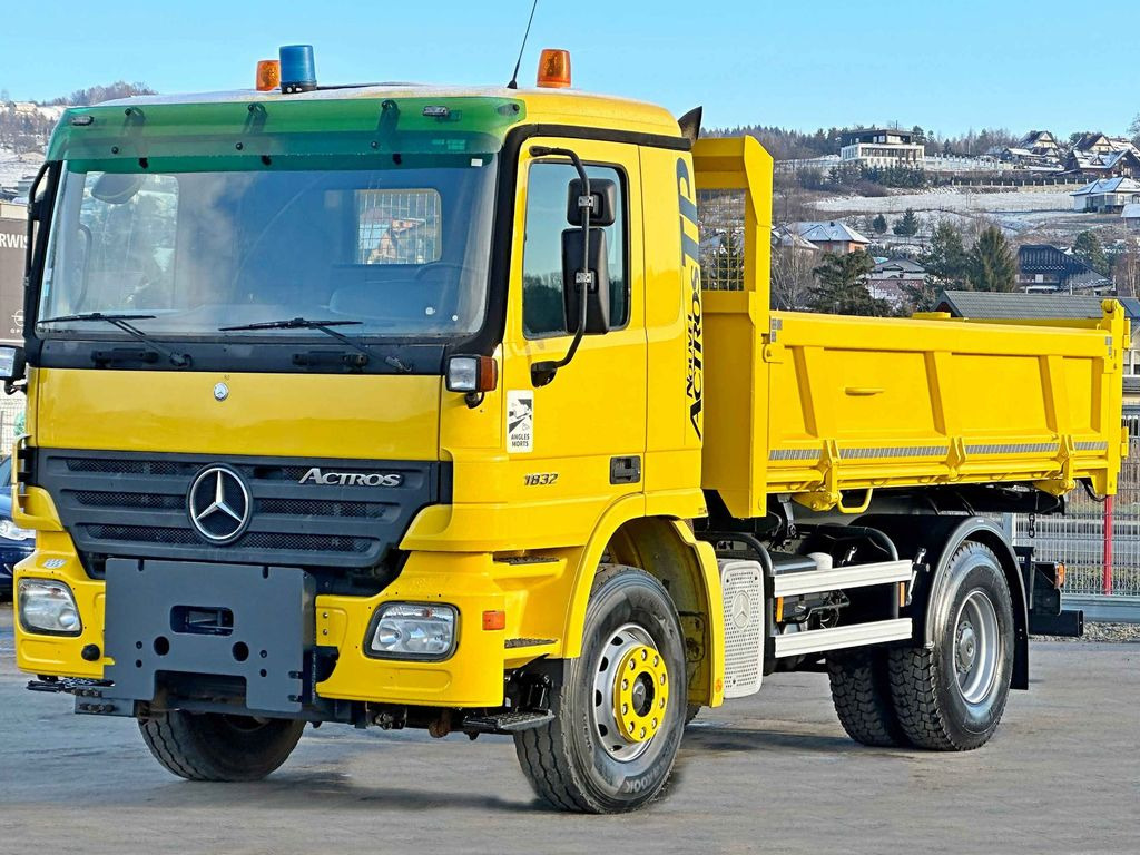 Mercedes-Benz ACTROS 1832* KIPPER 4,60 m + BORDMATIC * TOP - Kipper vrachtwagen, Kraanwagen: afbeelding 5 Mercedes-Benz ACTROS 1832* KIPPER 4,60 m + BORDMATIC * TOP - Kipper vrachtwagen, Kraanwagen: afbeelding 5