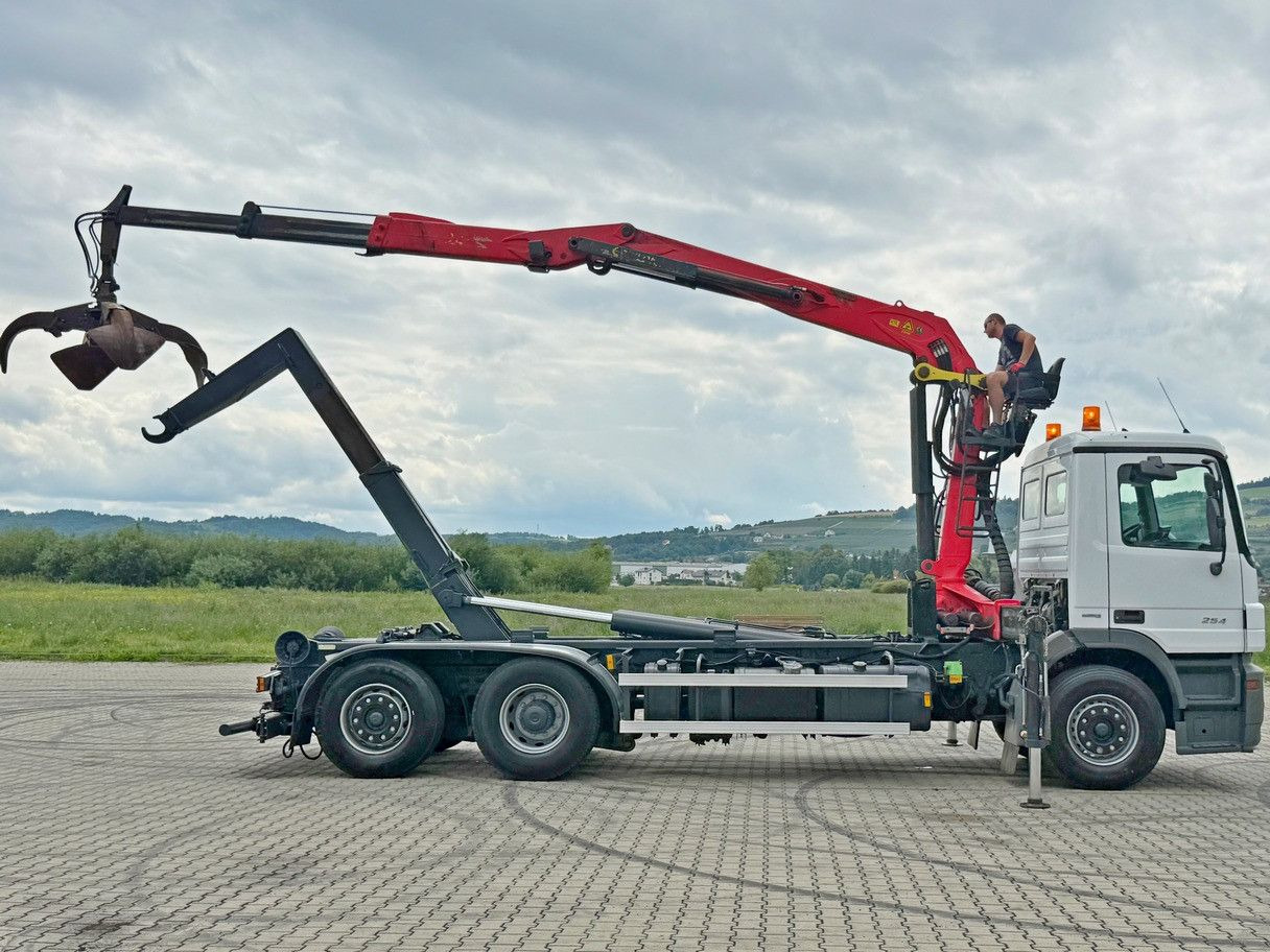 Mercedes-Benz ACTROS 2541 * ABROLLKIPPER * EPSILON E140Z81*TOP - Haakarmsysteem vrachtwagen, Kraanwagen: afbeelding 5 Mercedes-Benz ACTROS 2541 * ABROLLKIPPER * EPSILON E140Z81*TOP - Haakarmsysteem vrachtwagen, Kraanwagen: afbeelding 5