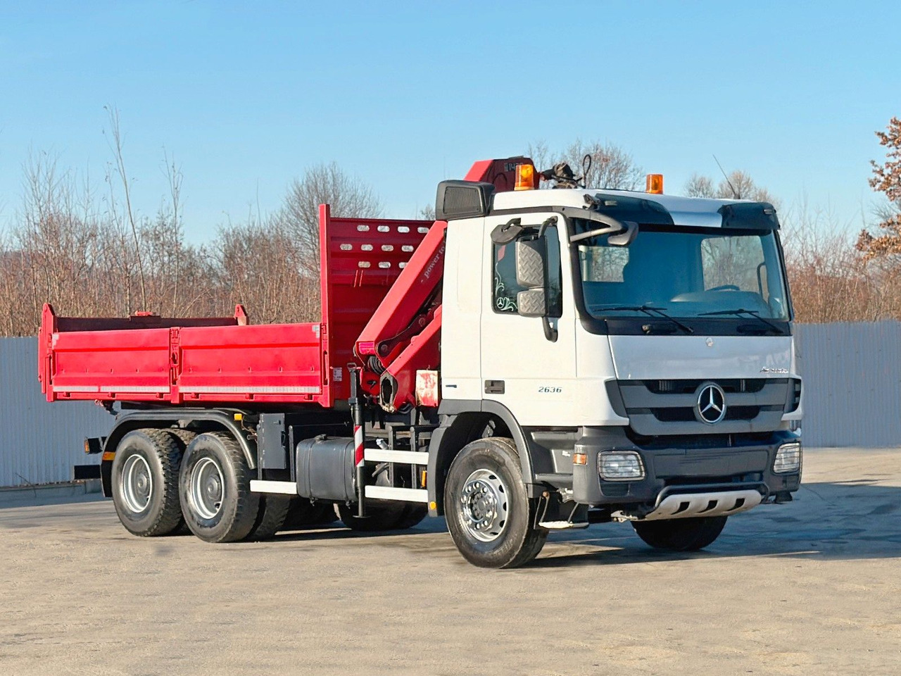Mercedes-Benz ACTROS 2636* KIPPER 5,25 + BORDMATIC / 6x4 - Kraanwagen: afbeelding 5 Mercedes-Benz ACTROS 2636* KIPPER 5,25 + BORDMATIC / 6x4 - Kraanwagen: afbeelding 5