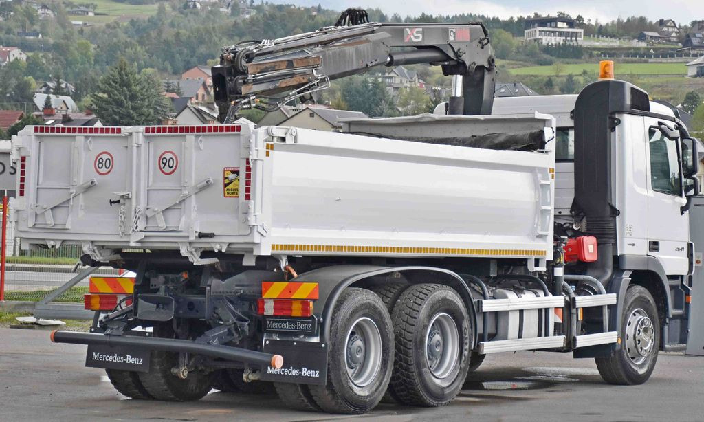 Mercedes-Benz ACTROS 2641 * HIAB 144 B-2 DUO * 6x4 *TOPZUSTAND - Kipper vrachtwagen, Kraanwagen: afbeelding 4 Mercedes-Benz ACTROS 2641 * HIAB 144 B-2 DUO * 6x4 *TOPZUSTAND - Kipper vrachtwagen, Kraanwagen: afbeelding 4