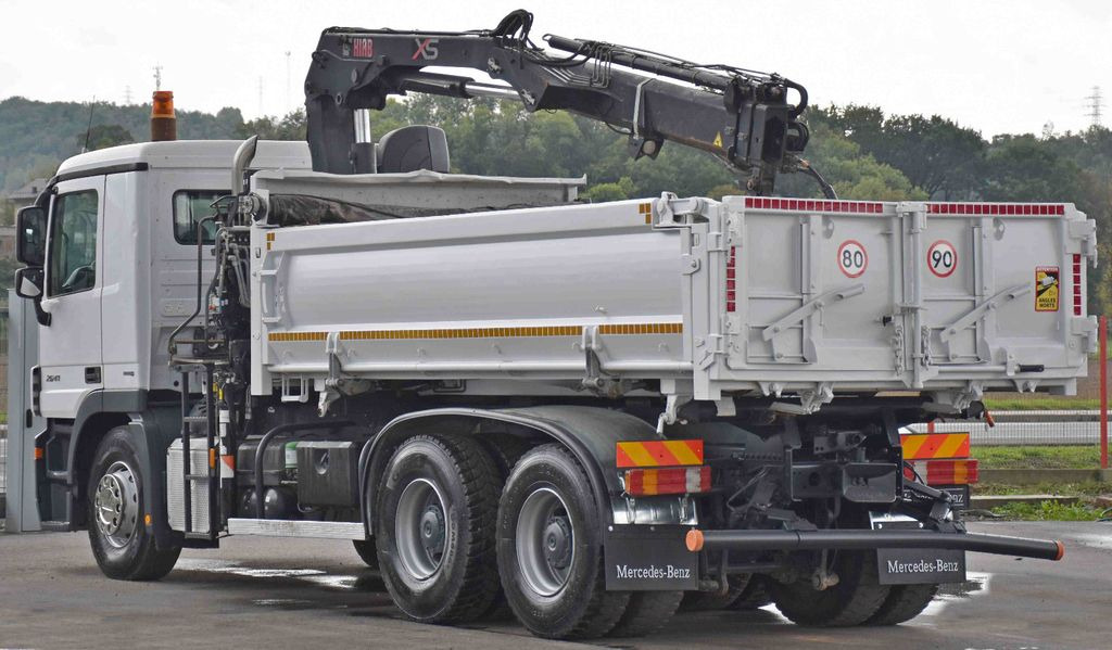 Mercedes-Benz ACTROS 2641 * HIAB 144 B-2 DUO * 6x4 *TOPZUSTAND - Kipper vrachtwagen, Kraanwagen: afbeelding 5 Mercedes-Benz ACTROS 2641 * HIAB 144 B-2 DUO * 6x4 *TOPZUSTAND - Kipper vrachtwagen, Kraanwagen: afbeelding 5